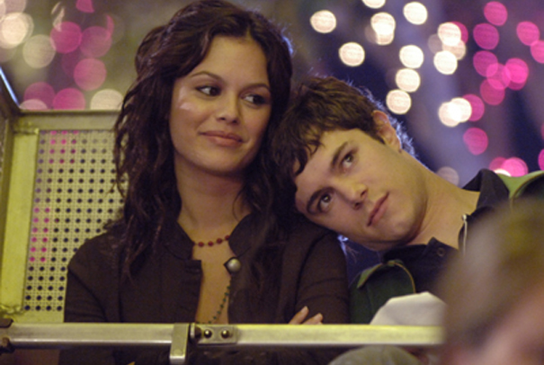 Summer & Seth on the ferris wheel